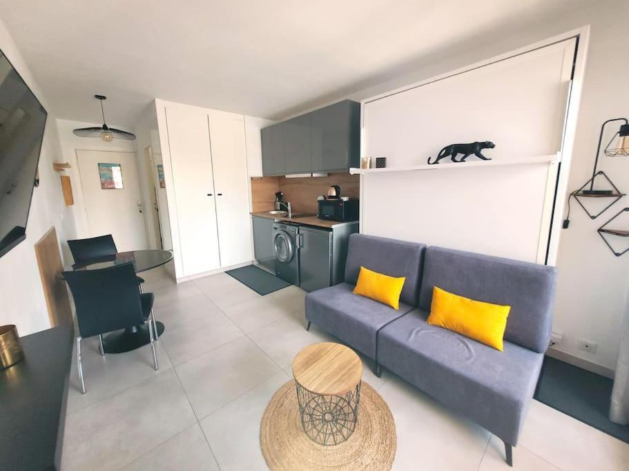 Ginkgo Studio - Piscine, Proche De La Mer, Golf, Wifi Мандельё-ла-Напуль Экстерьер фото