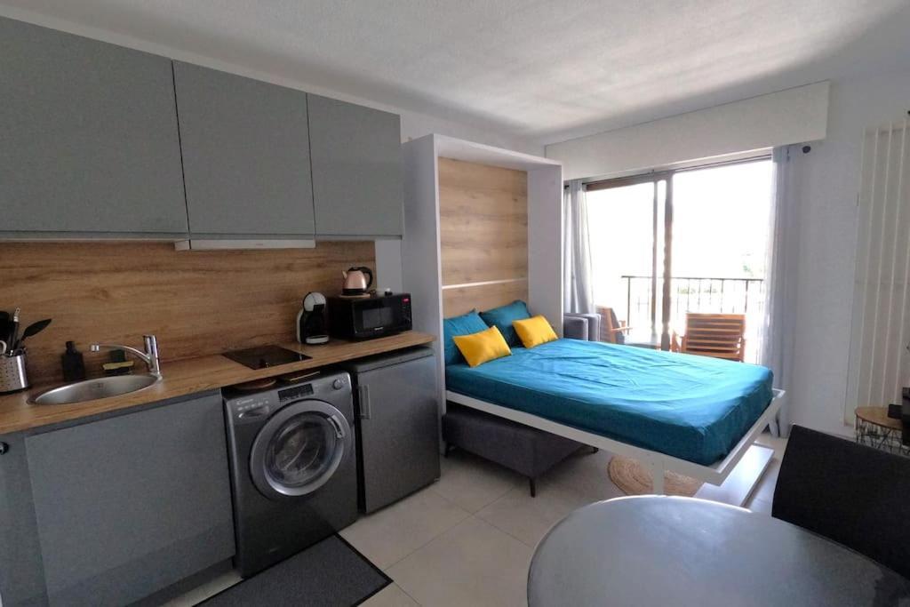 Ginkgo Studio - Piscine, Proche De La Mer, Golf, Wifi Мандельё-ла-Напуль Экстерьер фото